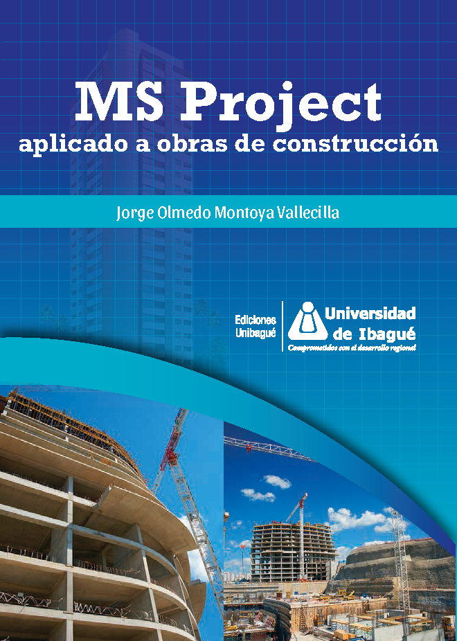 Cover of MS Project aplicado a obras de construcción